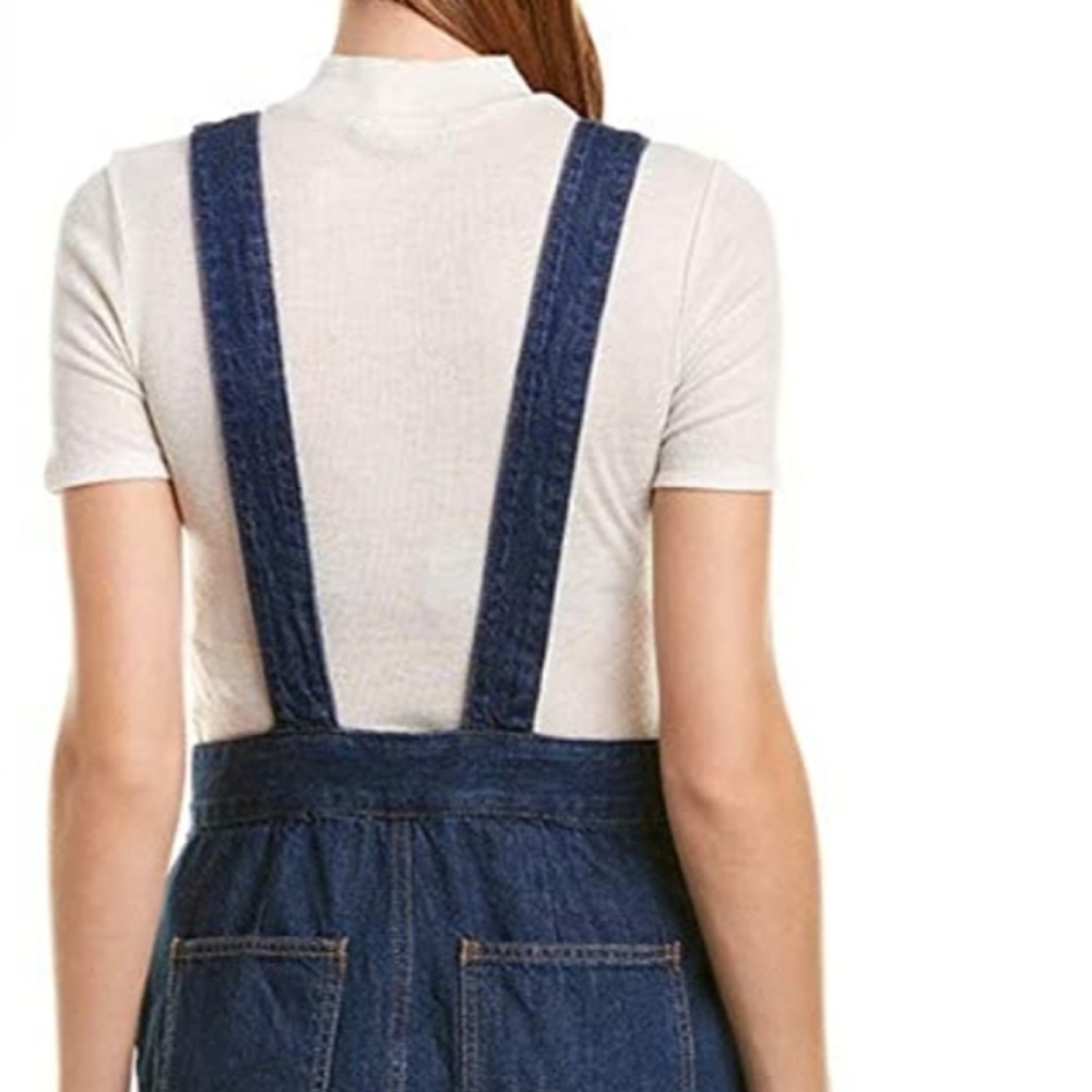 BCBGeneration Women's Overall Denim Dress  - Picture 3 of 6